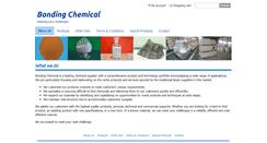Desktop Screenshot of bondingchemical.com